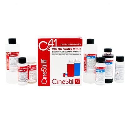 Buy now C-41 Color Negative Film Liquid Developing Kit by CineStill (Makes 32 oz) at indiglob india