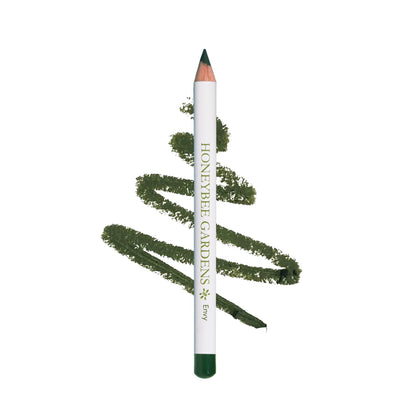 Honeybee Gardens Effortless Eye Liner Pencil in Jet Set Black, Rich Pigmentation, Smooth, Long-Wearing, Vegan, Gluten-Free