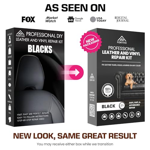 Buy now Professional Black Leather Repair Kit for Furniture, Couches, Boots, and Purses, Scratch Repair and Car Leather Restoration, All-Inclusive Vinyl Repair Kit, Quick and Easy to Use at indiglob india