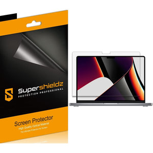 Supershieldz (3 Pack) Anti-Glare (Matte) Screen Protector Designed for MacBook Pro 14 inch (M4, M3, M2, M1, Pro/Max)