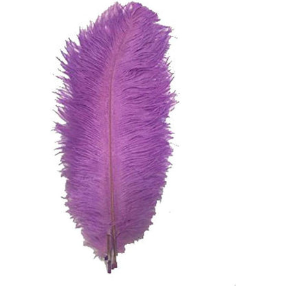 CENFRY 10pcs Ostrich Feathers 10-12inch Plumes for Wedding Centerpieces Home Decoration (White)