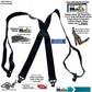 Hold Up Suspenders for Men - Hidden Men's Suspenders - Undergarment Comfort & Convenience - Airport Friendly