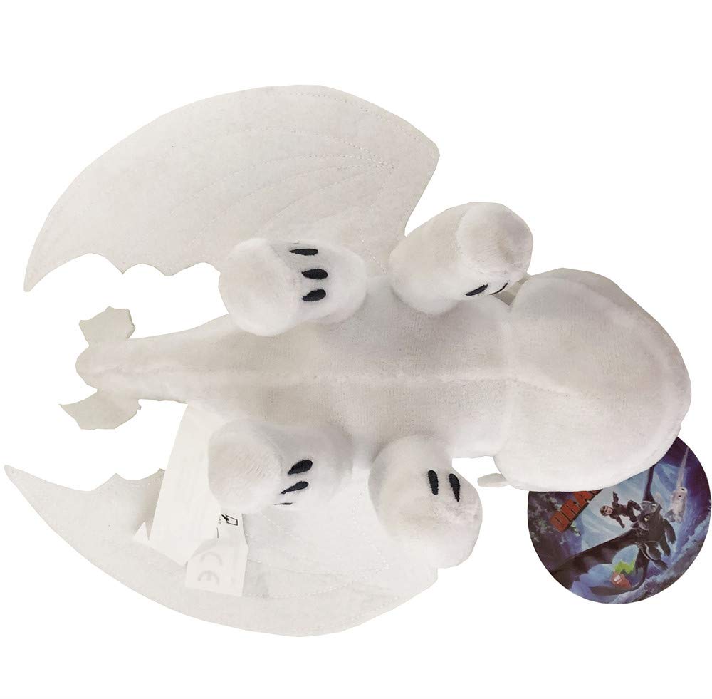 Buy now How to Train Your Dragon 10" Light Fury Plush Toy - Toothless Stuffed Animal Doll, Defenders of Berk by Yamadura at indiglob india