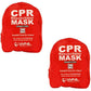 WNL Products CPR Rescue Mask, Adult/Child & Infant Pocket Resuscitator, Soft Case Kit with Belt Clip