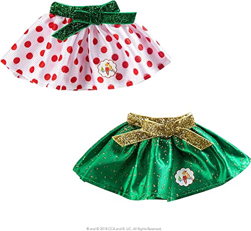 Buy now Elf On The Shelf Girl with with Party Skirts Set - Blue Eyed Female Elf Doll with Book and Twin Festive Snowflake Skirts - Customize Your Elf with Unique Holiday Outfit - Elf Figure Clothing Pack at indiglob india