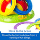 Buy now Fat Brain Toys 2-in-1 Musical Jump 'n Toss, Active Indoor/Outdoor Games for Kids Ages 4+, Fun Toys, Kids Activities at indiglob india