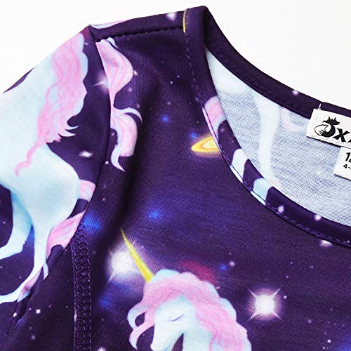 Buy now Unicorn Dresses for Girls & Doll 18 inch Long Sleeve Fall Winter Dresses 6 7 at indiglob india