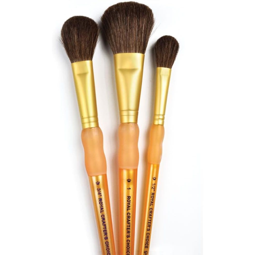 Brush Set Camel 3/Pkg-Mop