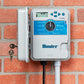 Buy now Hunter X-Core XC400 4 Zone Outdoor Sprinkler Controller, Weather-Resistant Irrigation Timer for Lawn and Garden, Easy Install, Automatic Watering System at indiglob india