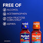 Buy now VICKS Kids DayQuil & NyQuil Berry Cold & Cough Medicine Co-Pack, Daytime & Nighttime Relief of Multiple Symptoms, Great-Tasting Berry Flavor, Free of Alcohol & Acetaminophen, for Ages 6+, 2x8oz at indiglob india