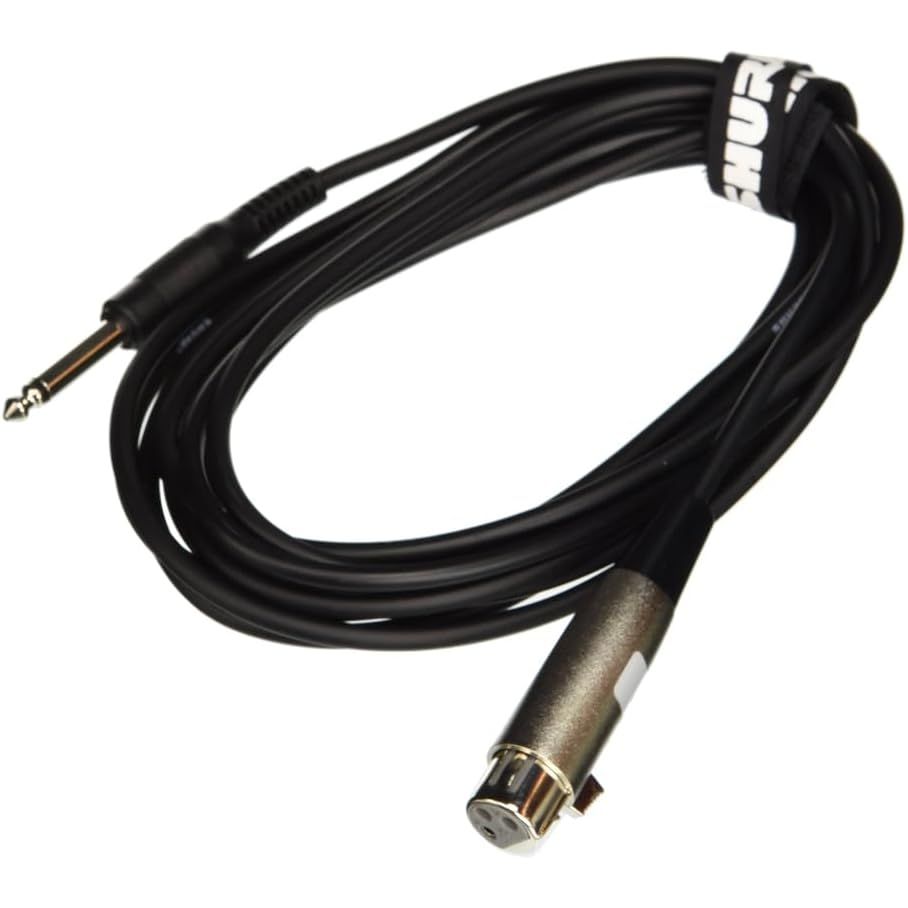 Shure C15AHZ 15-Feet Cable with 1/4-Inch Phone Plug on Equipment End
