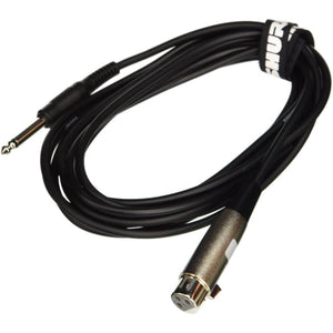 Shure C15AHZ 15-Feet Cable with 1/4-Inch Phone Plug on Equipment End