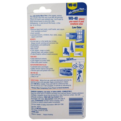 Buy now WD-40 10075 No-Mess Pen, 0.26 oz. (Pack of 1) at indiglob india