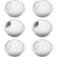 6 Pcs 2 Inch Plastic Desk Cord Cable Hole Cover Grommet Computer Cable Hole Cover Plug Cap White
