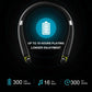 Bluetooth Headphones, Upgraded Foldable Wireless Neckband Headset with Retractable Earbuds, Noise Cancelling Stereo Earphones with Mic for Workout, Running, Driving (with Carry Case) - My Store