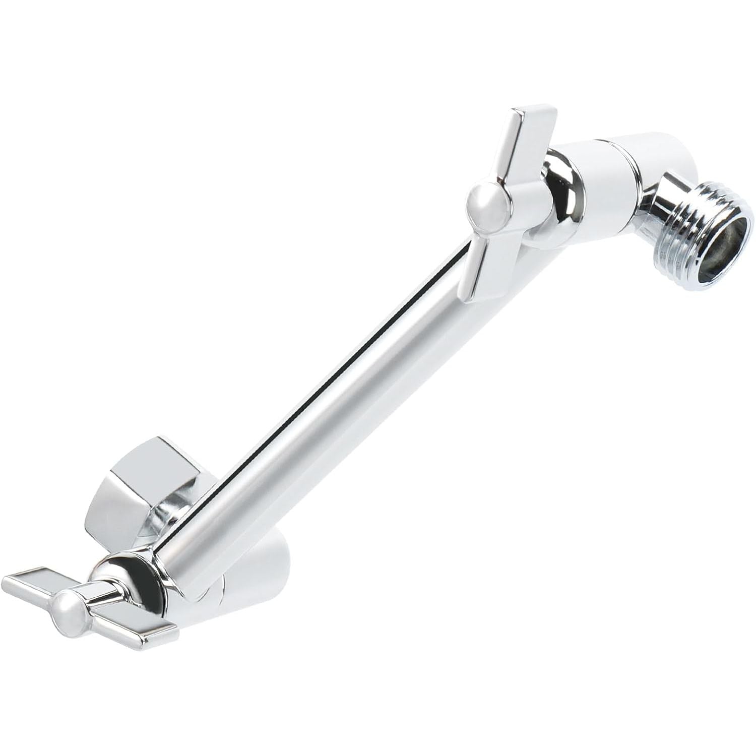 Buy now NearMoon Adjustable Shower Arm Universal Connection, Extension Arm, Adjust Angle to Upgrade Shower Experience, Easy to Install, Anti-leak (11 Inch, Chrome Finish) Chrome Finish 5 Inch Adjustale at indiglob india