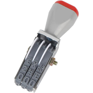 3 Digit Number Stamp,Office Stamps,Business Stamps,Adjustable Digit Rubber Changeable Numerical Multi- Functional Creative Price Tag Stamp Rotating Symbol Stamps