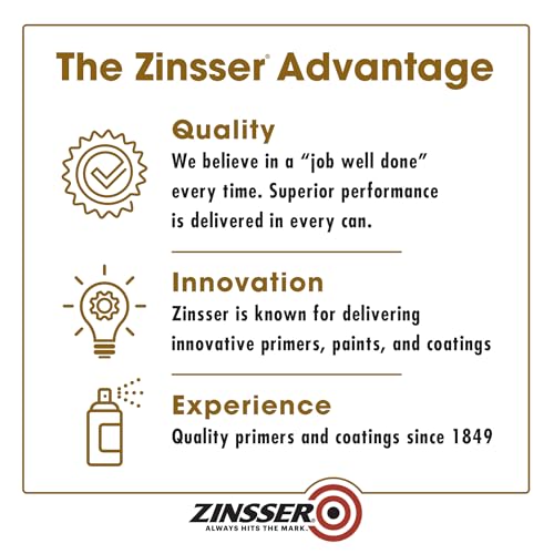 Buy now Zinsser 3608 Cover Stain Oil Base Primer Spray, 13 oz, White at indiglob india