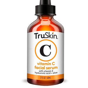 TruSkin Vitamin C Serum For Face – Anti Aging Face Serum with Vitamin C, Hyaluronic Acid, Vitamin E – Brightening Formula – Improve Appearance of Dark Spots, Tone, Fine Lines & Wrinkles, 2 Fl Oz