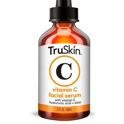 TruSkin Vitamin C Serum For Face – Anti Aging Face Serum with Vitamin C, Hyaluronic Acid, Vitamin E – Brightening Formula – Improve Appearance of Dark Spots, Tone, Fine Lines & Wrinkles, 2 Fl Oz