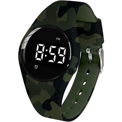 Vibrating Alarm Watch, Water Resistant Potty Training Wristband Rechargeable Medical Reminder Watch with Timer and 15 Daily Alarms (Black)