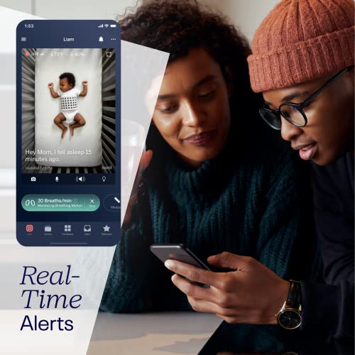 Buy now Nanit Breathing Wear Band - 100% Cotton, Works with Nanit Pro Baby Monitor to Track Breathing Motion Sensor-Free at indiglob india