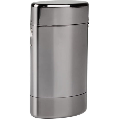 Oval Metal Cigarette case for 100's Can Hold a Small Lighter Suitable for 20 100's Cigarette case Coin case Pill case (Bronze)