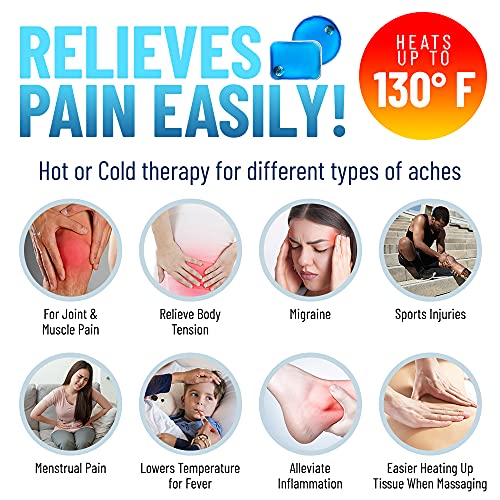 Buy now Reusable Heat Packs, Set of 8 - Gel Hand Warmer with Snap to Heat Metal Disc Technology for One Click Heating - Instant to Go Pocket Hand Warmer with Gift Packaging at indiglob india
