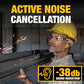 Buy now DEWALT Heavy Duty Bluetooth Jobsite Pro X2 ANC True Wireless Earbuds, Active Noise Cancelling Work Earbuds, Turn Dial Controls, 10Hr Runtime (40+ w/Case), 4 EQ Modes, IP54 at indiglob india