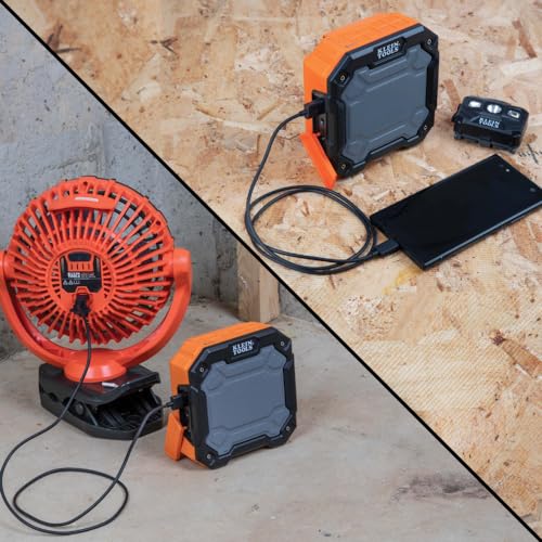 Buy now KLEIN TOOLS AEPJS3 Bluetooth Jobsite Speaker with Magnet and Hook, 20-Hr Run Time, Charge Via USB A or C, Pair Multiple Speakers Via Broadcast, Hands Free Capable at indiglob india