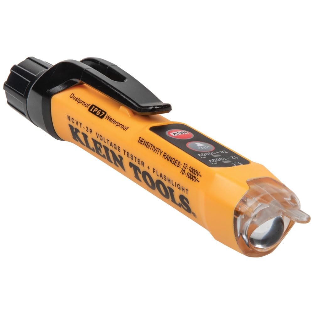 Buy now Klein Tools CL120VP Electrical Voltage Test Kit with Clamp Meter, Three Testers, Test Leads, Pouch and Batteries at indiglob india