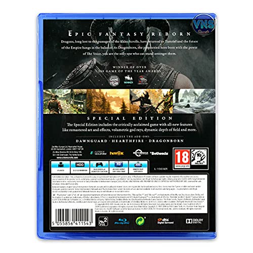 Buy now Elder Scrolls V: Skyrim Special Edition (PS4) at indiglob india