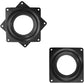 2 Pcs 4 Inch Susan Turntable Bearings Susan Turntable Lazy Susan Turntable Square Rotating Bearing Plate Lazy Susan Hardware Swivel Plate, for Swivel Plate,Corner Cabinet,Revolving Shelve in Kitchen