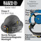 Buy now Klein Tools 60347 Hard Hat, Vented Full Brim, Class C, Premium KARBN Pattern, Rechargeable Lamp, Padded Sweat-Wicking Sweatband, Top Pad at indiglob india