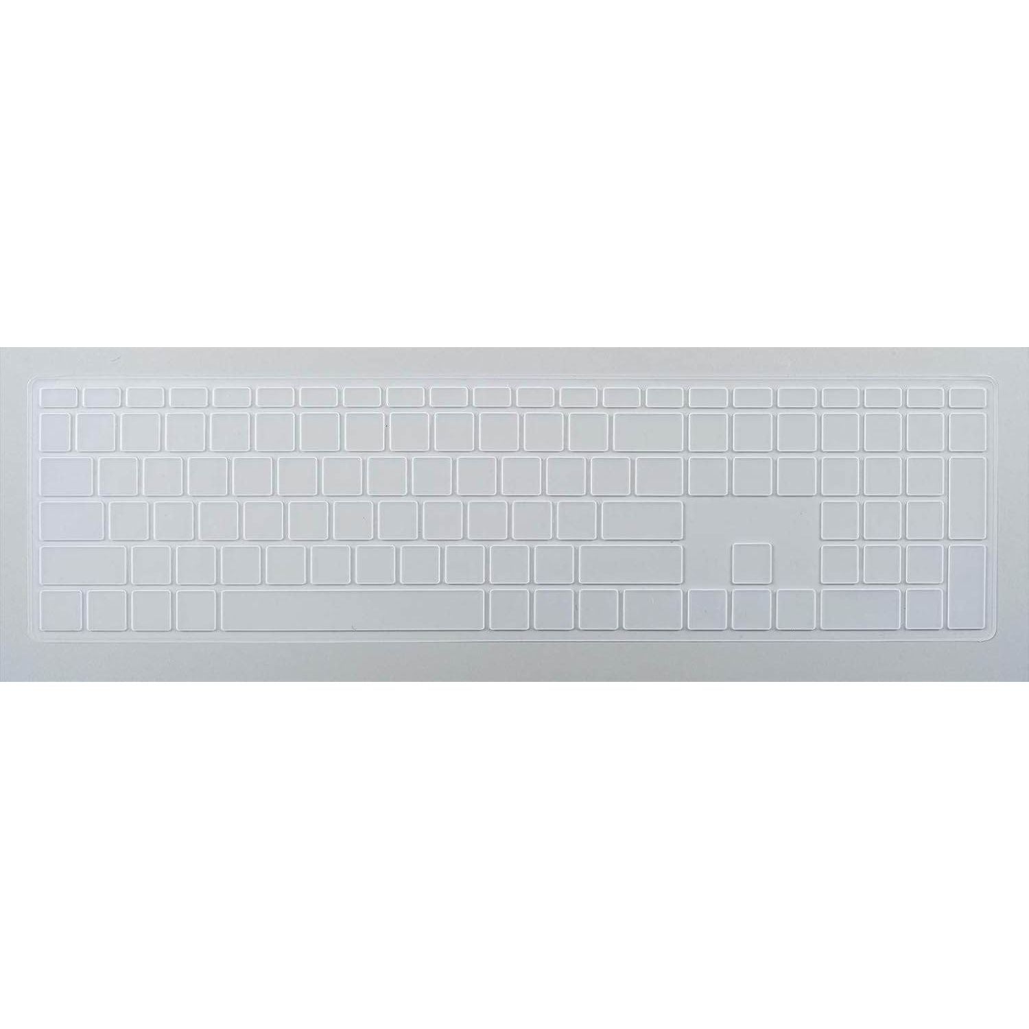 CaseBuy Keyboard Cover for HP Pavilion 27-inch All in One PC xa0050/xa0080/xa0014/0370Nd/0010Na/0076Hk, HP Pavilion 24-inch All in One xa0020/xa0032/xa0013w, HP All-in-One Accessories -Clear - My Store