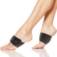 Copper Compression Adjustable Padded Arch Support - Orthopedic Brace - 2 Plantar Fasciitis Braces/Sleeves. Heel Spurs, Feet Pain Relief, Flat & Fallen Arches, Flat Feet (1 Pair - One Size Fits All)