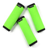 Cosmos Pack of 3 Neoprene Luggage Handle Wrap Handle Grip Luggage Identifier for Travel Bag Luggage Suitcase (Black Color) - Green