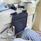 Buy now 2 in 1 Car Steering Wheel Tray / Back Seat Headrest Tray for Eating Food Drink and Writing Laptop Work, XERGUR Black Car Desk at indiglob india