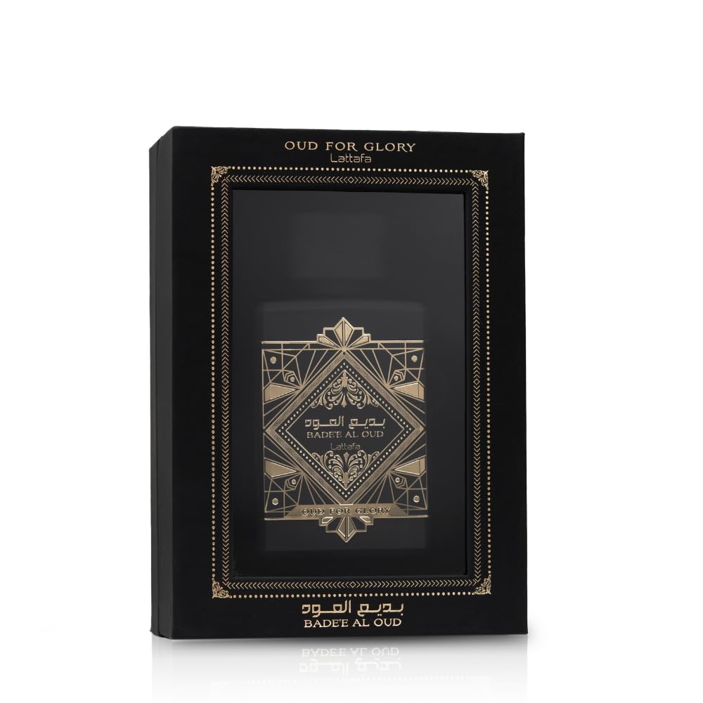 Buy now Lattafa Perfumes Bade'e Al Oud, Oud for Glory for Unisex Eau de Parfum Spray, 3.4 Ounce at indiglob india