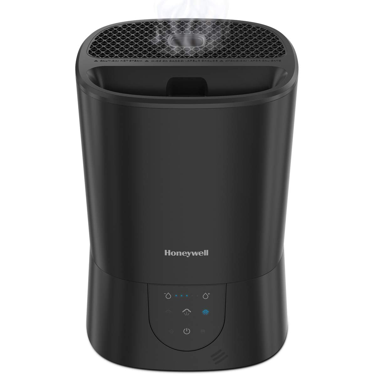 Buy now Honeywell Easy-to-Care Filter Free Warm Mist Humidifier, Medium Rooms, 1.5 Gallon Tank ƒ?? Humidistat for Bedroom, Home or Office Black at indiglob india