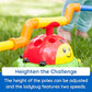 Buy now Fat Brain Toys 2-in-1 Musical Jump 'n Toss, Active Indoor/Outdoor Games for Kids Ages 4+, Fun Toys, Kids Activities at indiglob india