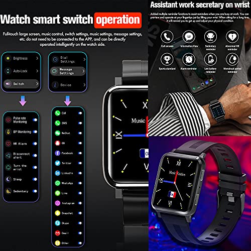 Buy now Smart Watch, Fitness Tracker with Heart Rate Monitor, Activity Tracker with 1.54 Inch Touch Screen, IP67 Waterproof Pedometer Smartwatch with Sleep Monitor, Step Counter for Women and Men at indiglob india