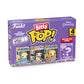 Buy now Funko Bitty Pop Disney Princesses - Cinderella, Snow White, Aurora and A Surprise Mystery Mini Figure - 0.9 Inch (2.2 Cm) Collectable - Stackable Display Shelf Included - Gift Idea at indiglob india