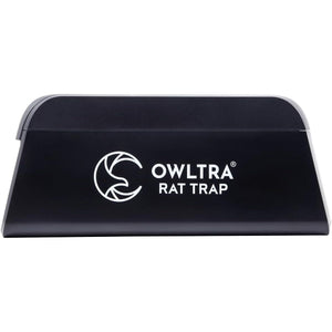 OWLTRA OW-1 Indoor Electric Rat Trap, Instant Kill Rodent Zapper with Pet Safe Trigger, Black, Large