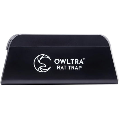 OWLTRA OW-1 Indoor Electric Rat Trap, Instant Kill Rodent Zapper with Pet Safe Trigger, Black, Large