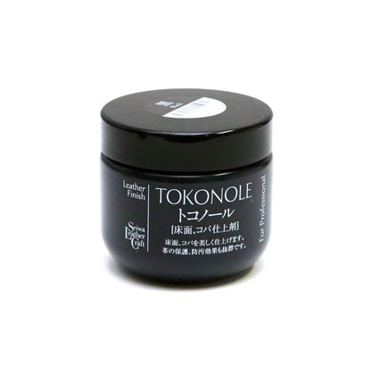 Buy now Seiwa Tokonole Leather Finish Burnishing Gum Clear Leathercraft Black (120g) at indiglob india