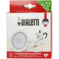 Bialetti Spare Parts, Includes 3 Gaskets and 1 Plate, Compatible with Moka Express, Fiammetta, Break, Happy, Dama, Moka Melody, Alpina, Moka Timer and Rainbow (3/4 Cups)