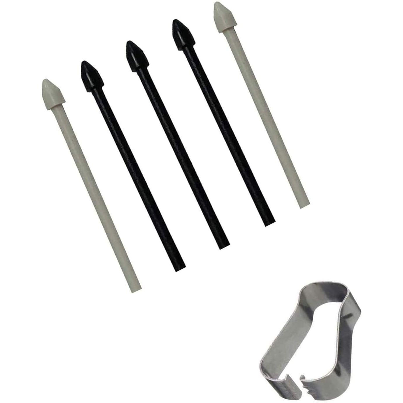 Ubrokeifixit Galaxy Tab S7 Plus Touch Stylus S Pen Replacement Tips/Nibs - Samsung Galaxy Tab S7 11.0" / 12.4" Wi-Fi/LTE/5G (Black)