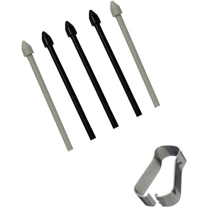 Ubrokeifixit Galaxy Tab S7 Plus Touch Stylus S Pen Replacement Tips/Nibs - Samsung Galaxy Tab S7 11.0" / 12.4" Wi-Fi/LTE/5G (Black)