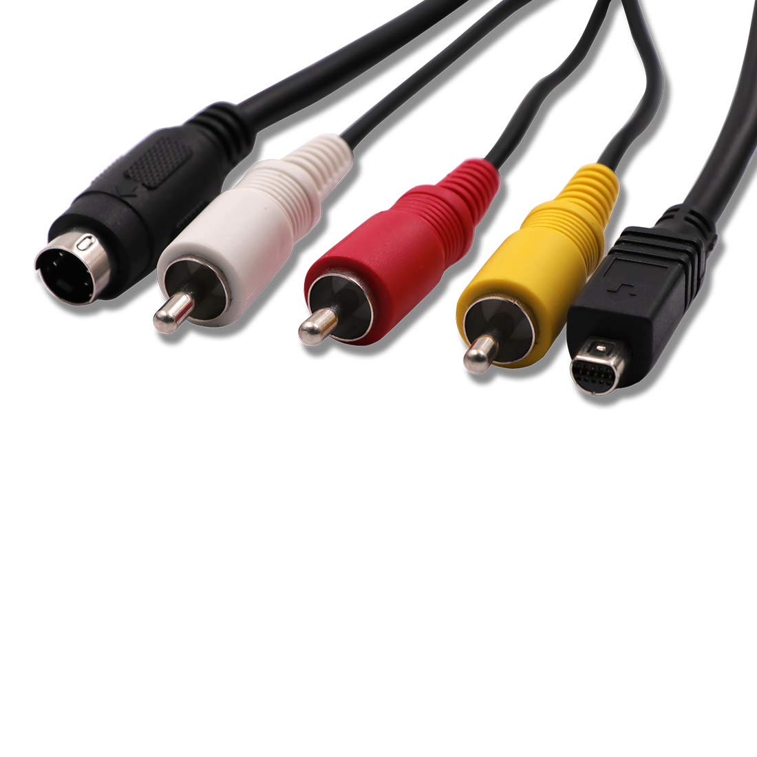 Buy now AV A/V Audio Video TV-Out Cable VMC-15FS Video Cable Cord for Sony Handycam Camcorder DCR-D/H/I/S HDR-C/H/S/T/U/X and More Models at indiglob india